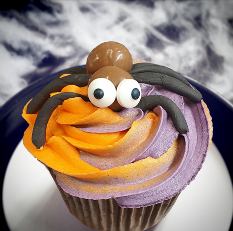 Halloween Spider Duo Cupcakes