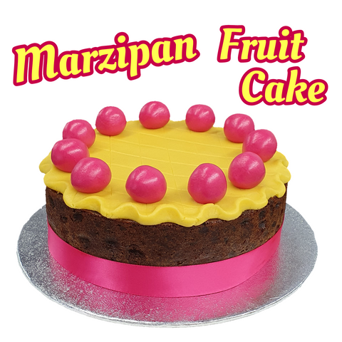 Marzipan Fruit Cake By Post
