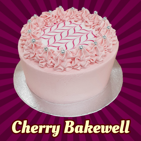 Cherry Bakewell Buttercream Layer Cake