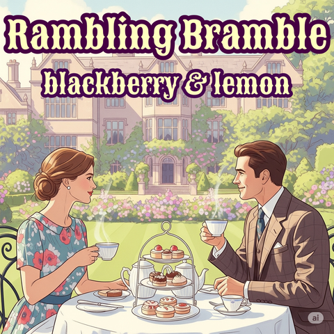 Rambling Bramble Drizzle Loaf Cake