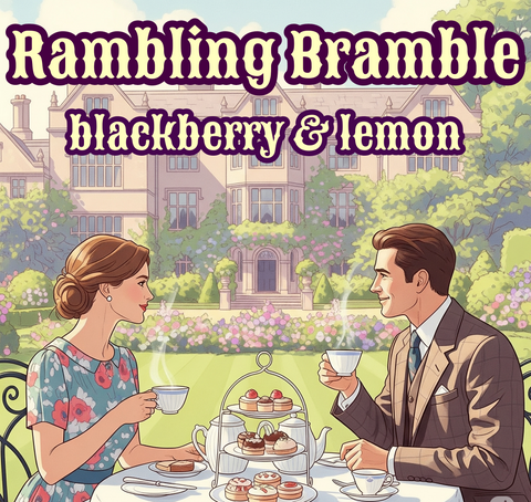 Rambling Bramble - Blackberry and Lemon Drizzle Loaf Cake By Post