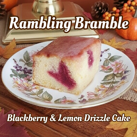 Rambling Bramble - Blackberry And Lemon Drizzle Traybake