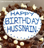 Personalised Sugar Plaque