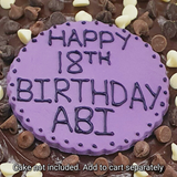 Personalised Sugar Plaque