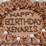 Personalised Sugar Plaque