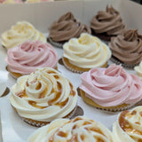 Fairy Cake Selection Box - Vanilla, Chocolate, Caramel & Strawberry