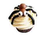 Togri Bakery Spooky Halloween Vanilla Cupcake With Boggly Eyed Spider
