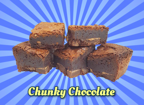 Chunky Chocolate Brownies By Post