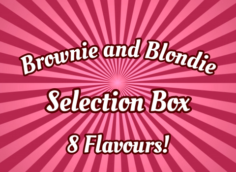 Brownie And Blondie Selection Box By Post