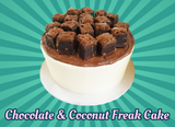 Chocolate & Coconut Freak Cake