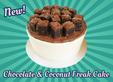 Chocolate & Coconut Freak Cake