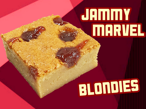 Jammy Marvel Blondies