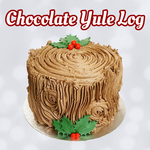 Christmas Chocolate Yule Log