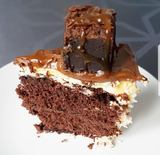 Caramel Brownie Freak Cake